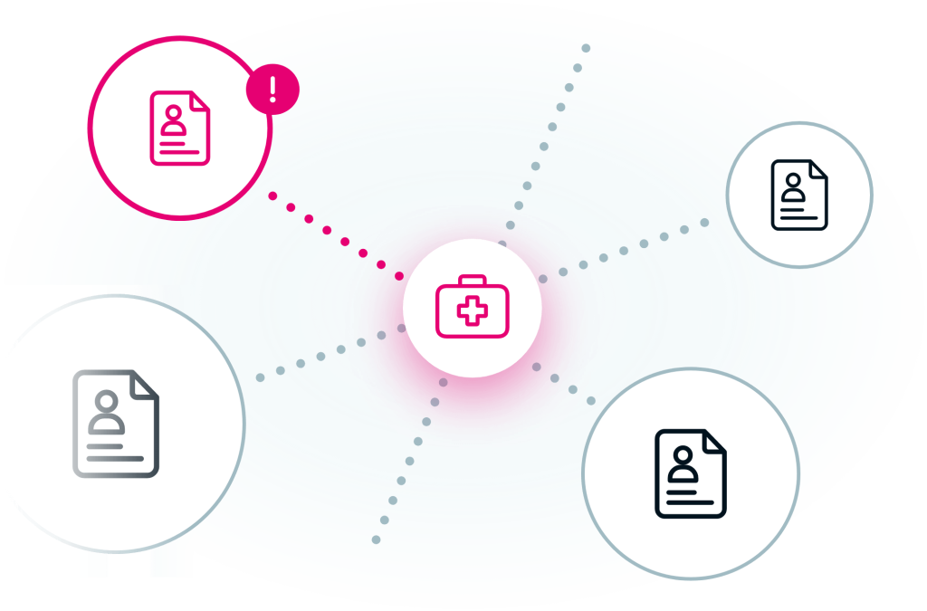 Patients' Personal Identifiable Information (PII) are vulnerable to hackers.